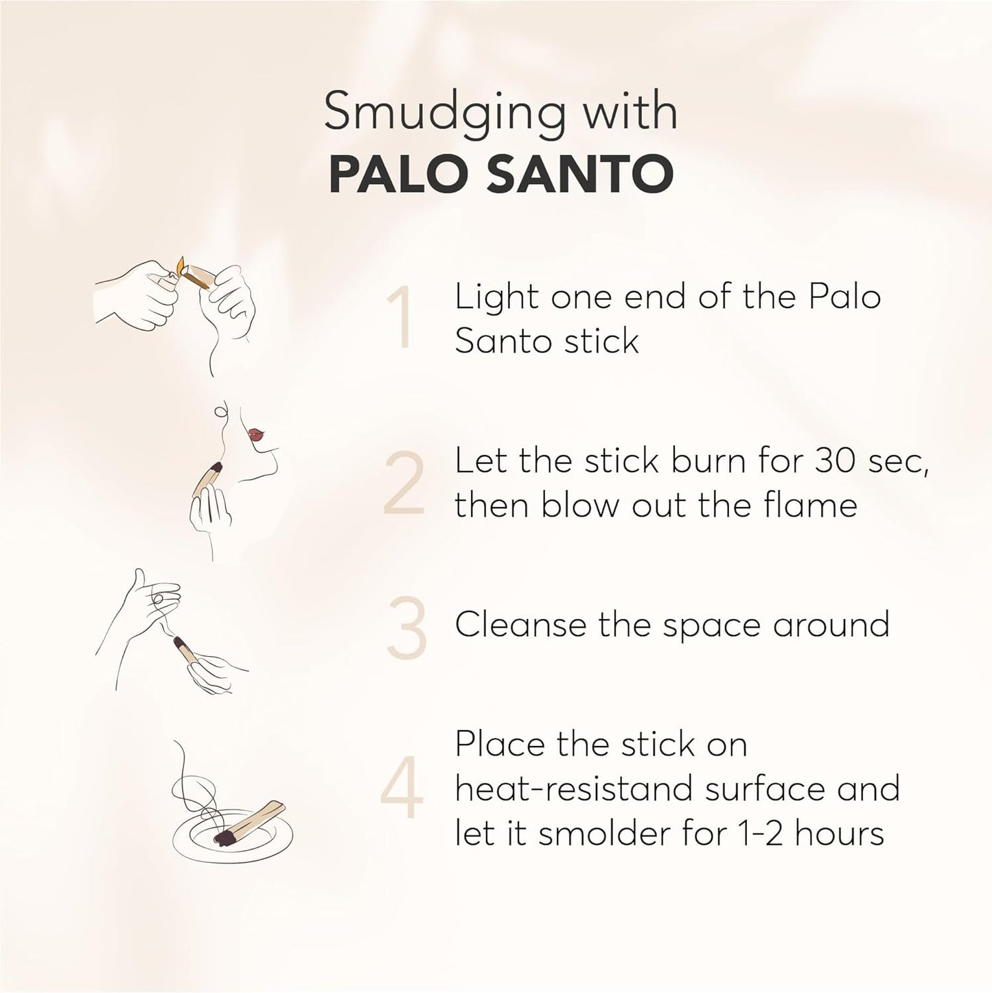 Palo Santo Sticks Authentic (Approx. 160 Grams | 5.6 Oz 20 pieces)
