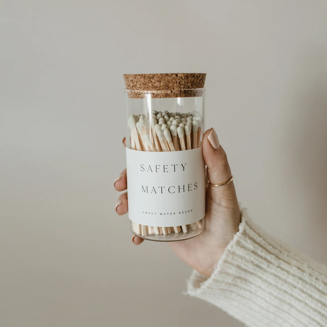 Decorative Wooden Matches 3.75in/9.5cm | 100 Count