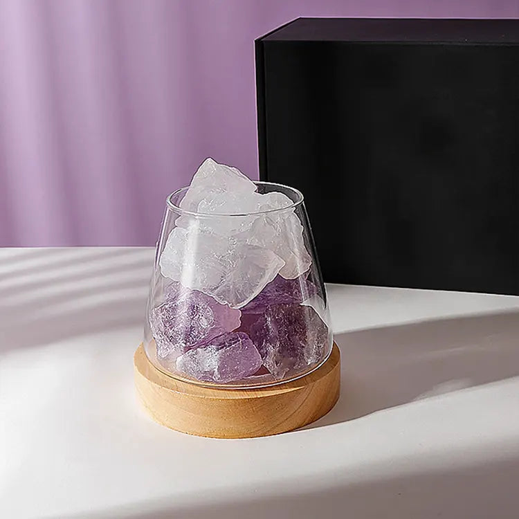 Natural Crystal Stone Aromatherapy Diffuser