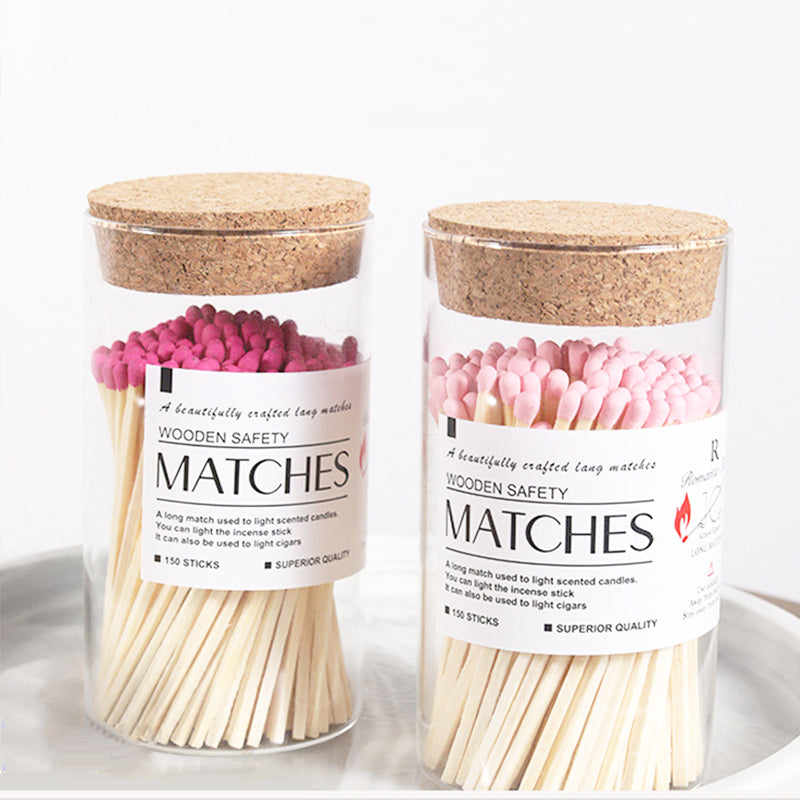 Decorative Wooden Matches 3.75in/9.5cm | 100 Count