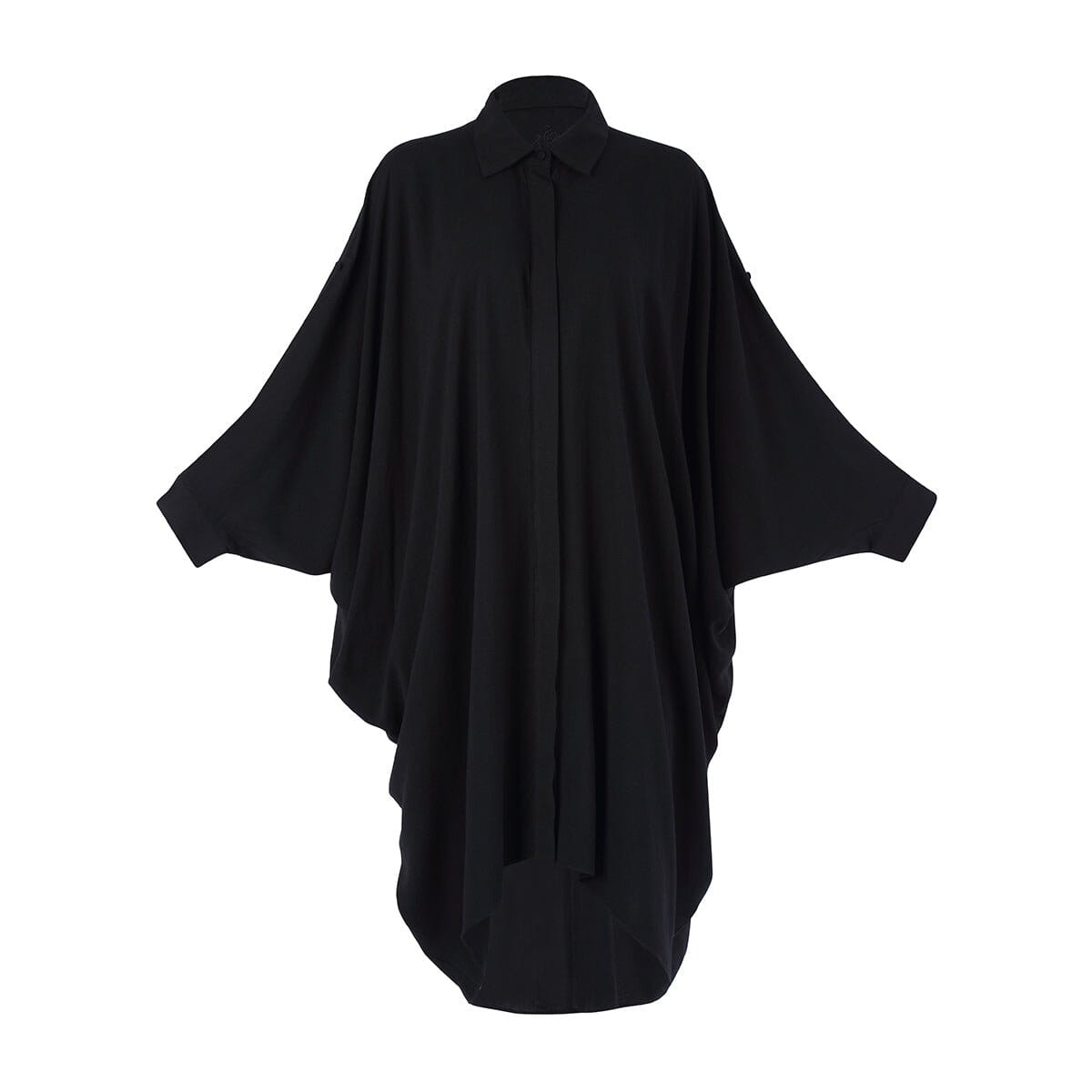 Breezy Versatility Dress Blooms Of Love One Size Black Onyx