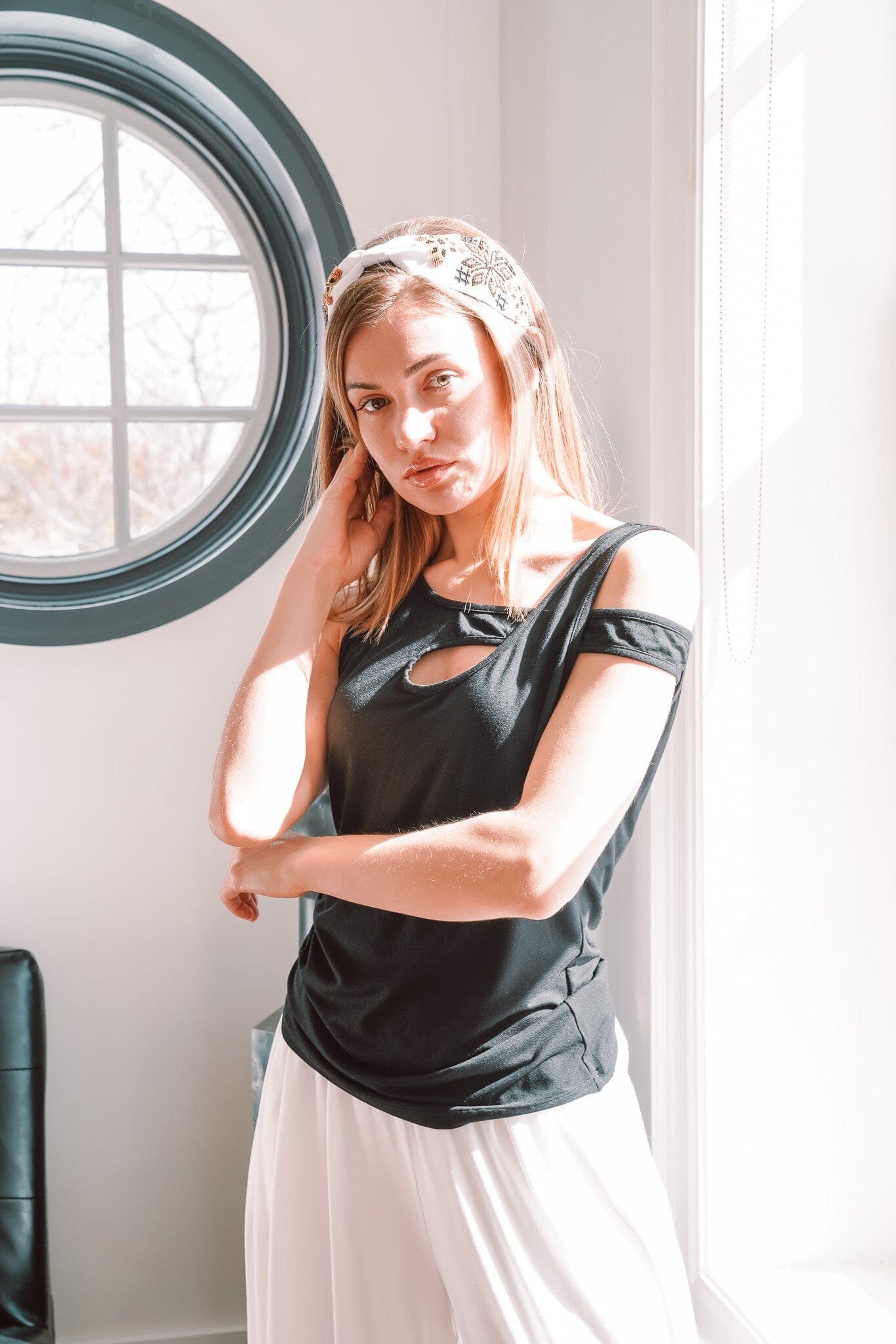 Effortless Elegance Drape Pants Blooms Of Love