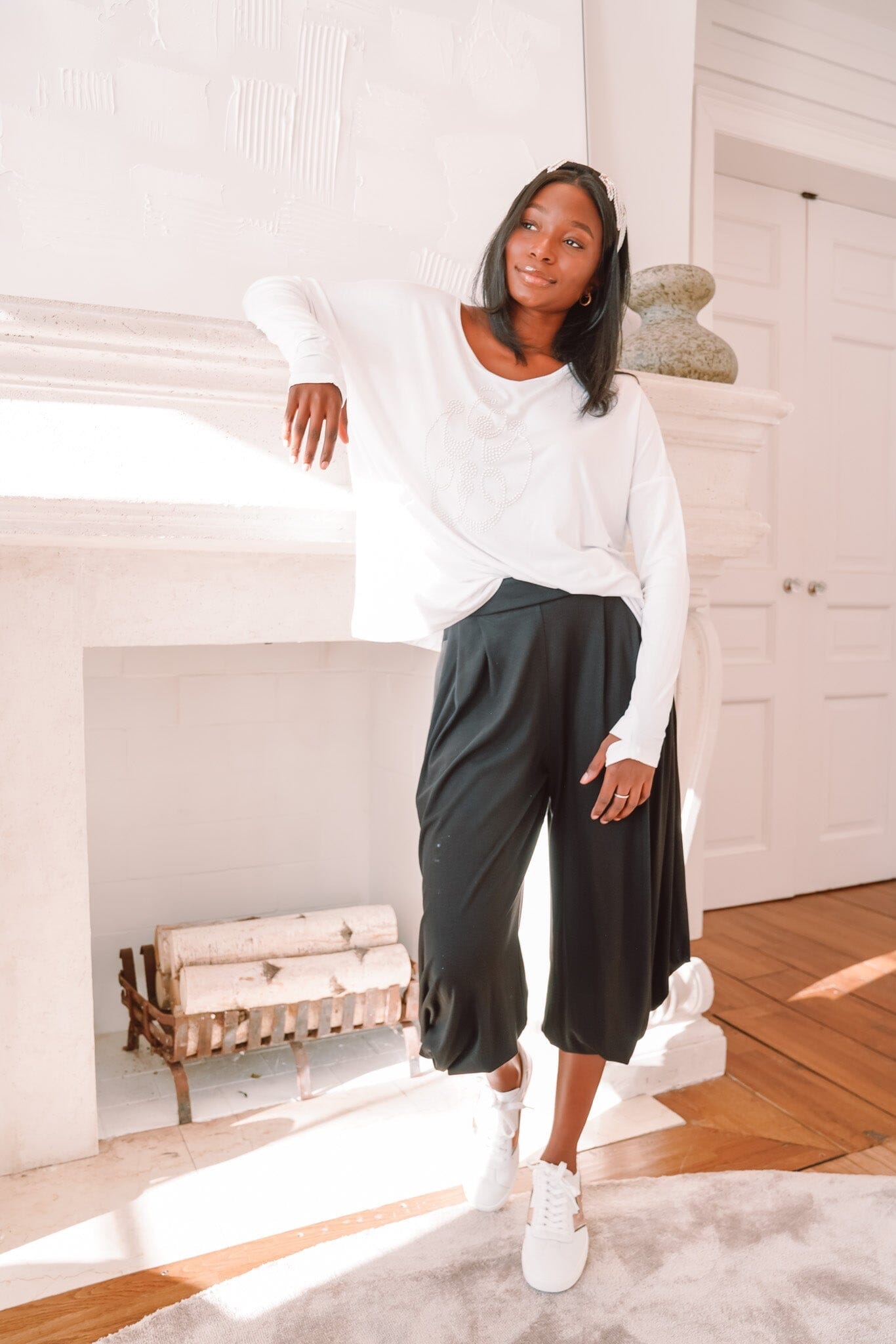 Effortless Elegance Drape Pants Blooms Of Love