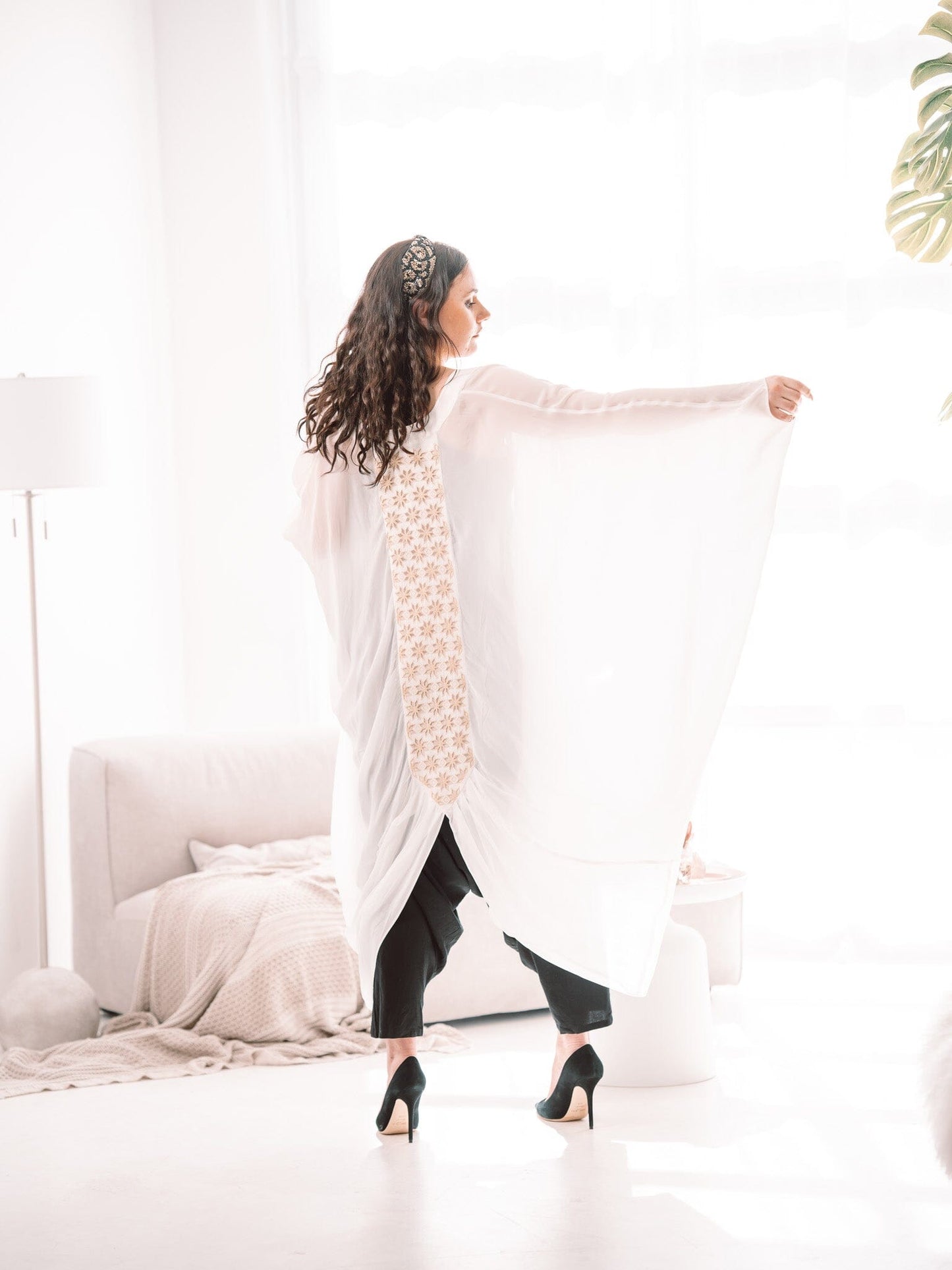 The Starry Nights Kimono Kaftan Blooms Of Love