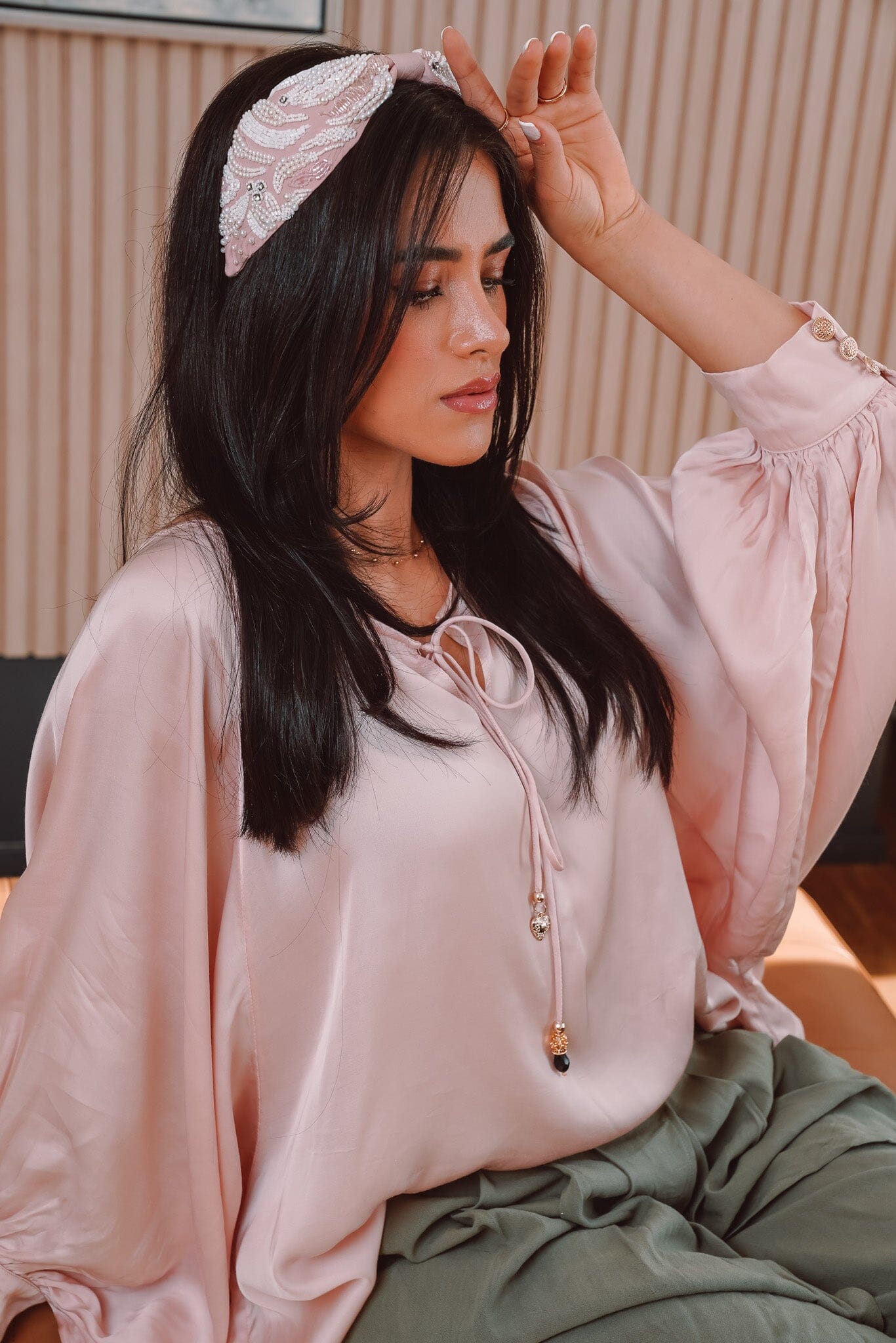 Vintage Rose Embellished Headband Headband Blooms Of Love