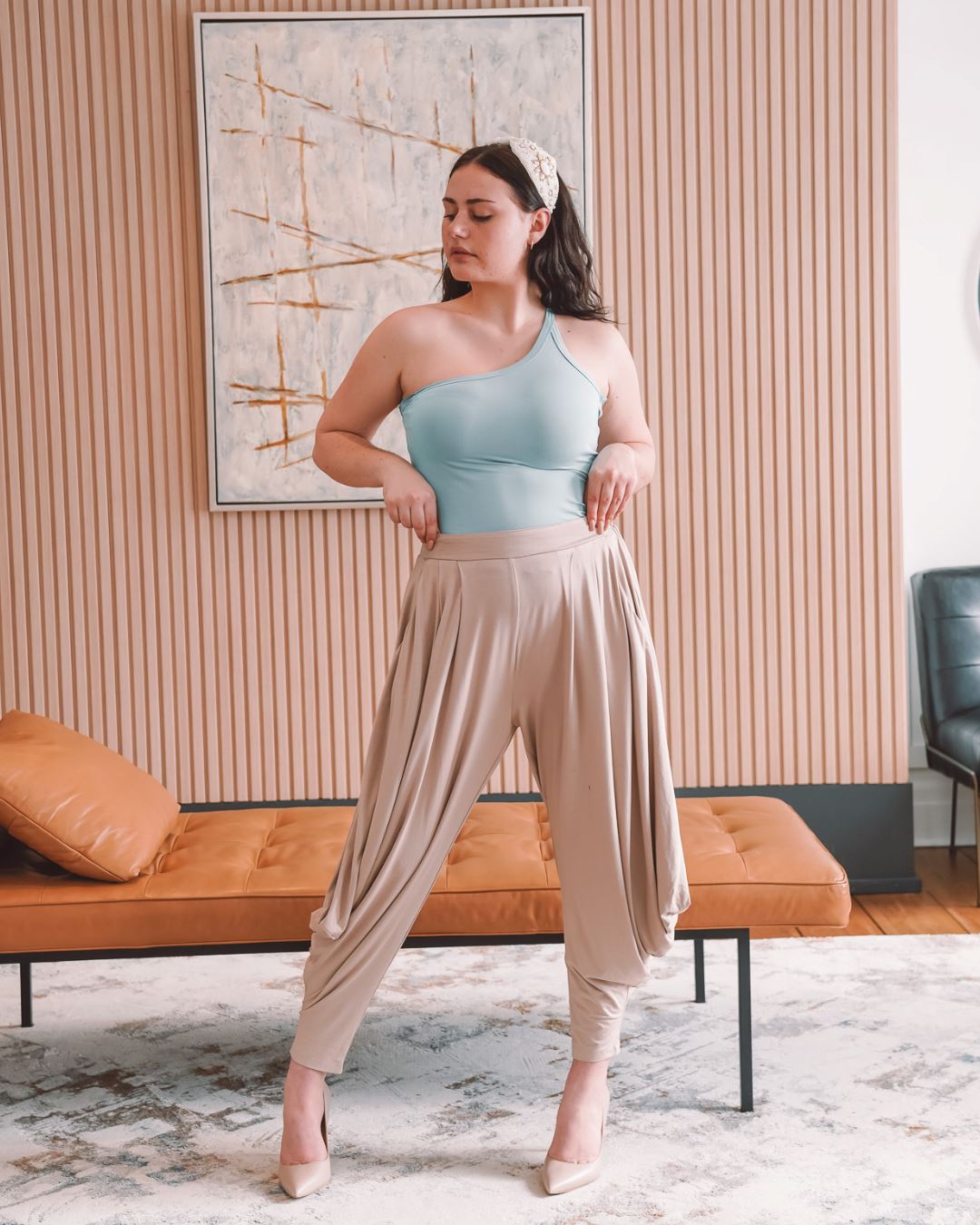 White Gold Pearl Headband Headband Blooms Of Love