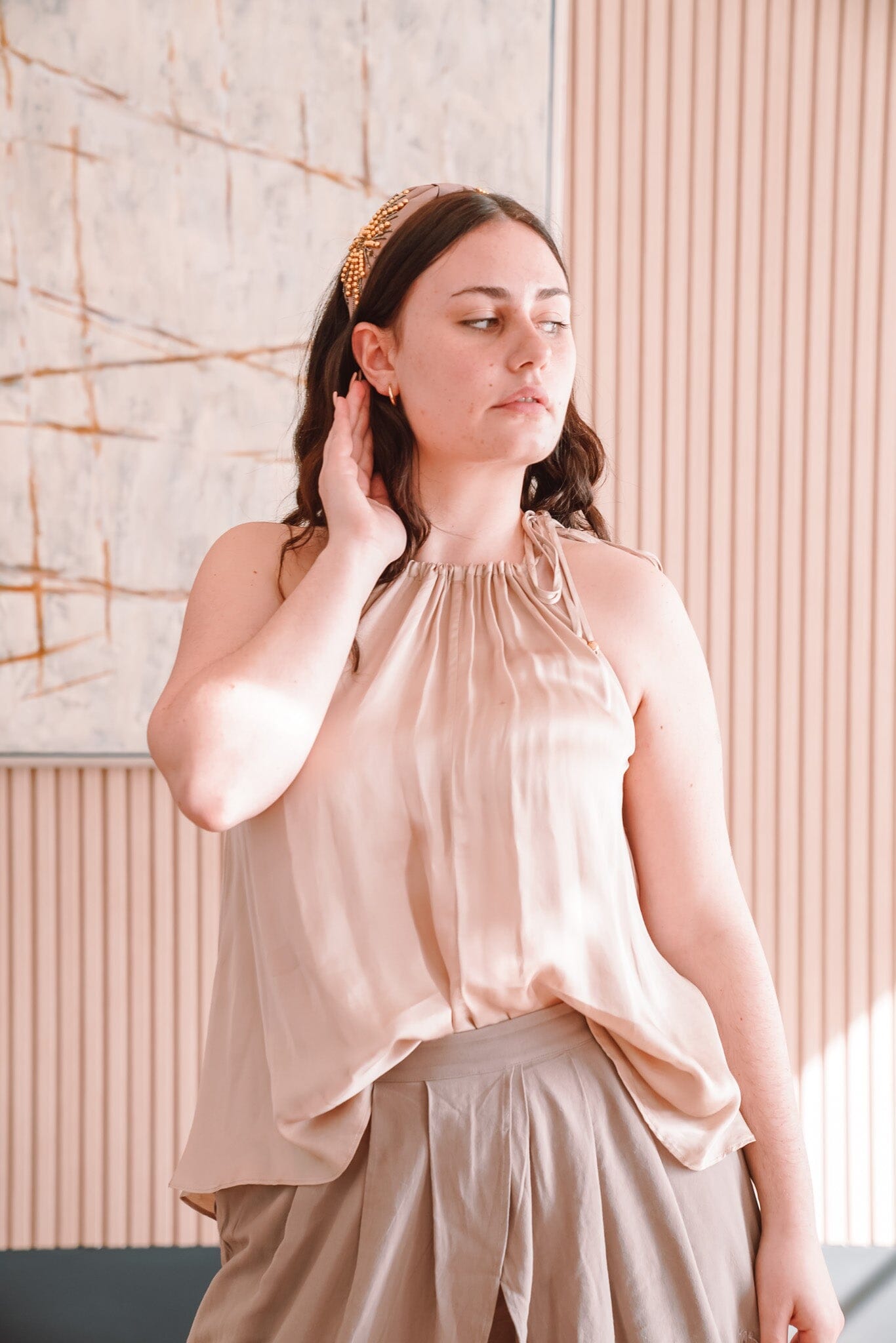 Adjustable Allure Tank Top Blooms Of Love 