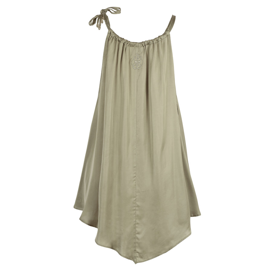 Noor Satin Tank – Sage, photo 10
