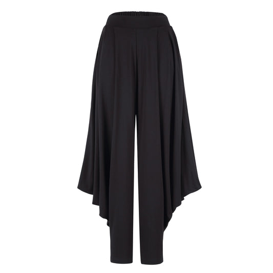 Effortless Elegance Drape Pants Blooms Of Love 1 Black Onyx