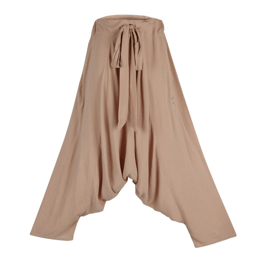 Femme Flair Pants Pants Blooms Of Love One Size Gentle Ginger 85% Viscose & 15% Linen