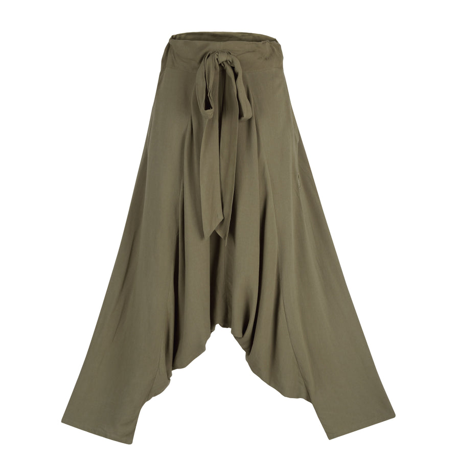 Hiyam Harem Pants – Olive, photo 1