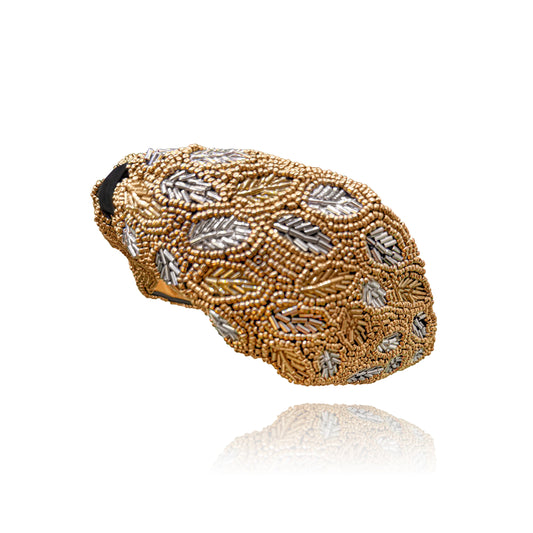 Golden Garden Embellished Headband Blooms Of Love