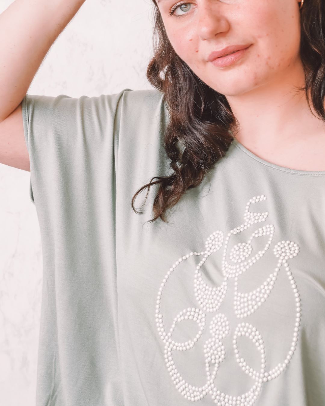 Pastel Paradise Tee Top Blooms Of Love 