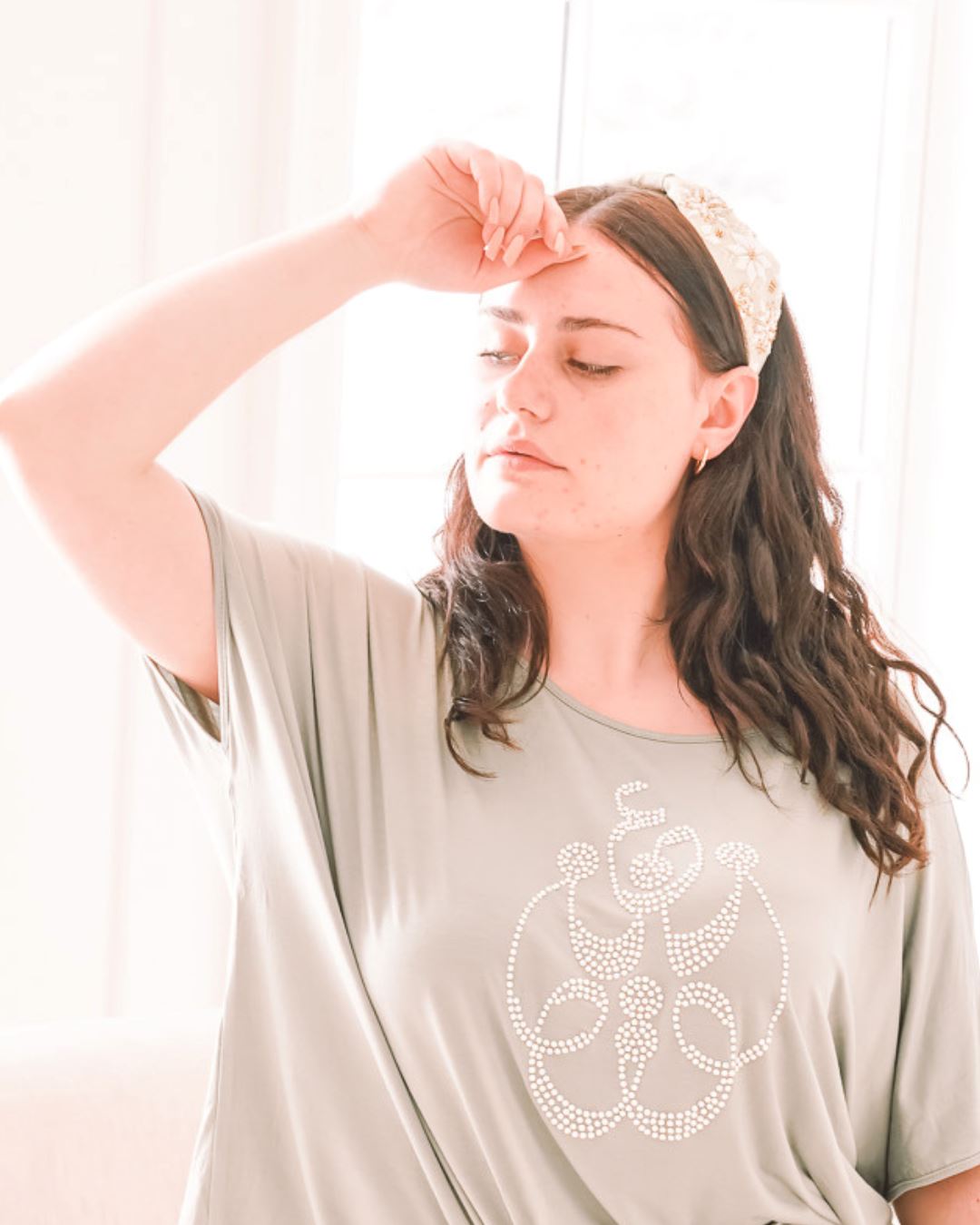 Pastel Paradise Tee Top Blooms Of Love 