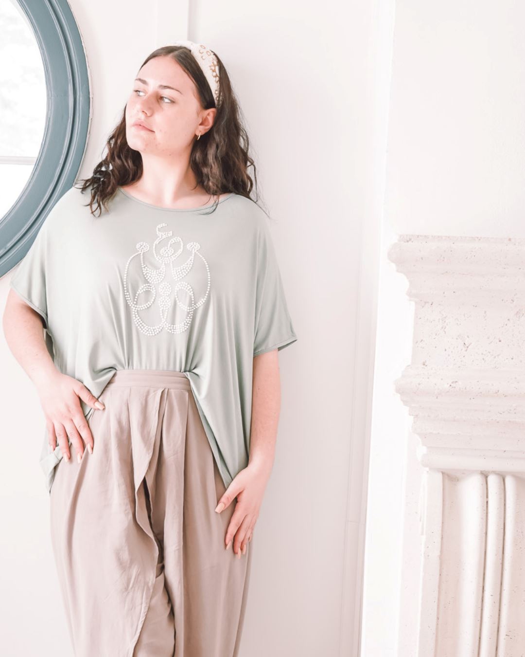 Pastel Paradise Tee Top Blooms Of Love 