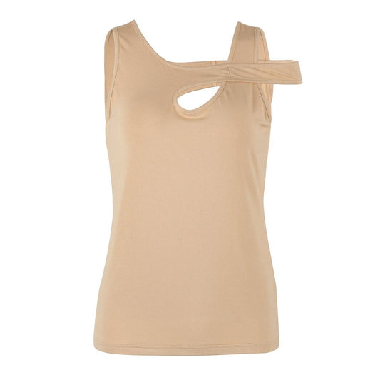 The Aurora Top Blooms Of Love 1 Sahara Sand 95% Modal & 5% Elastane