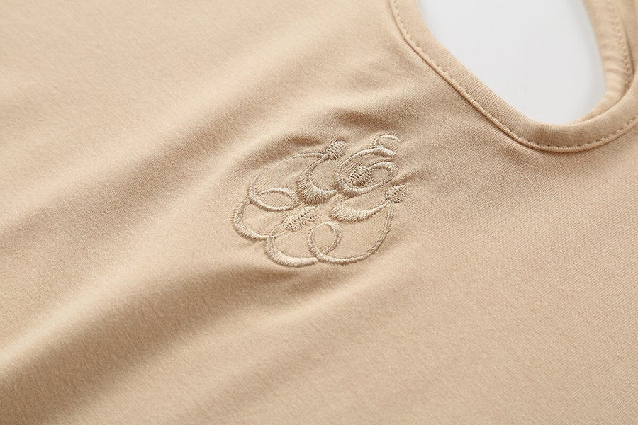 Sahar Twist-Strap Tank – Sand, photo 8