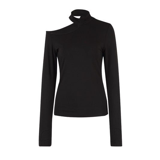 The Breeze Top Blooms Of Love 1 Onyx Black 95% Modal & 5% Elastane