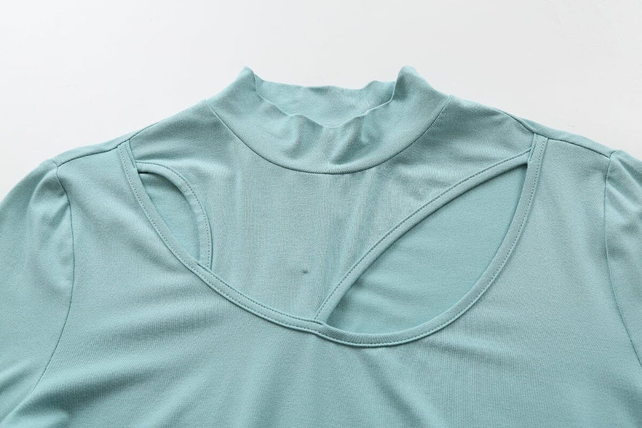Qamar Keyhole Top – Sea Glass, photo 4