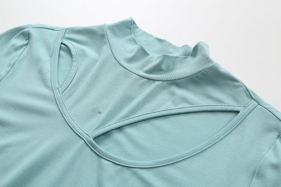 Qamar Keyhole Top – Sea Glass, photo 5