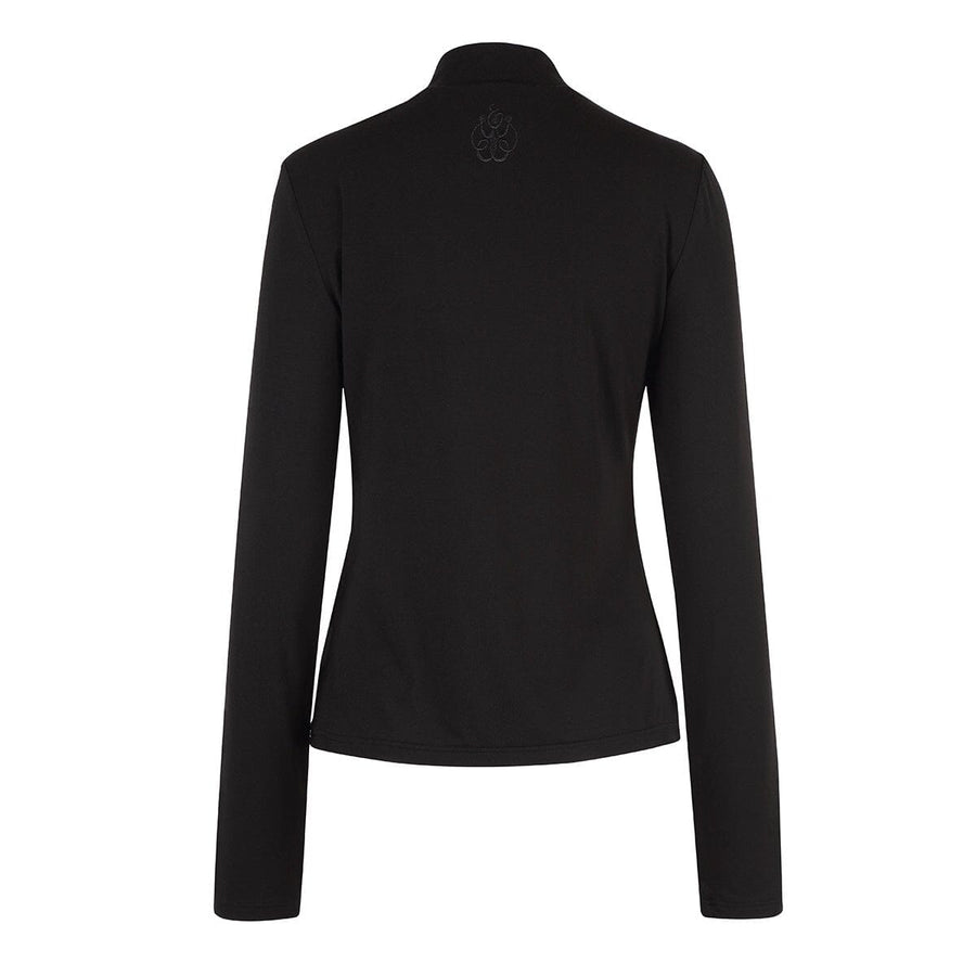 Qamar Keyhole Top – Midnight Black, photo 3