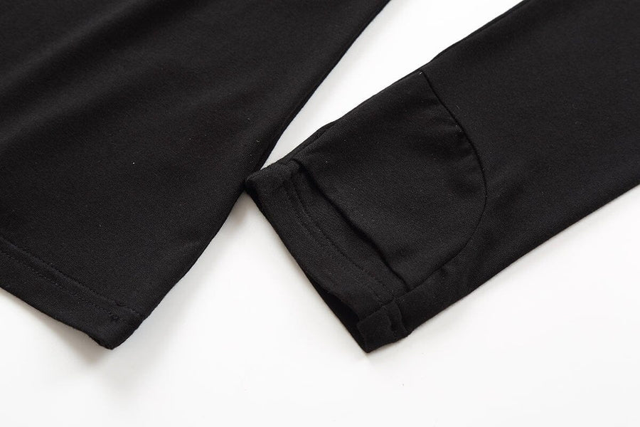 Qamar Keyhole Top – Midnight Black, photo 6