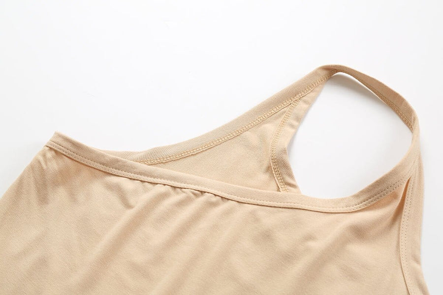 Wafa One-Shoulder Top – Sand, photo 4