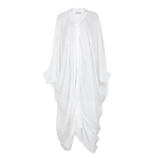 The Starry Nights Kimono Kaftan Blooms Of Love One Size Pure Pearl